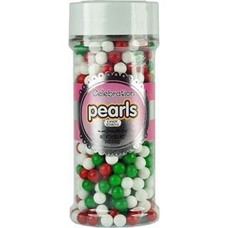 Perle Mélange de Noël 7 mm Perle Mélange de Noël 7 mm