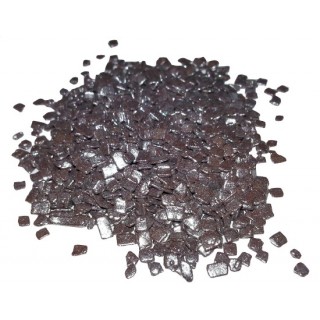Pailleté fin chocolat 40.9% - Argent foncé Pailleté fin chocolat 40.9% - Argent foncé