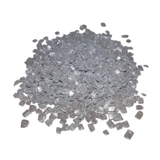 Pailleté fin chocolat 40.9% - Argent Pailleté fin chocolat 40.9% - Argent