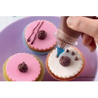 Ensemble Bouteille crayon décoratif 