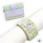 Ensemble pour marque place en biscuit