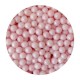 Perle rose pâle en sucre 3-4 mm