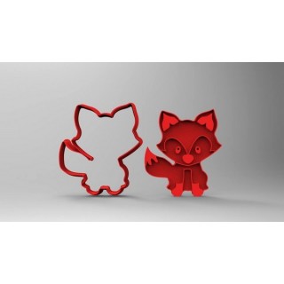 Découpoir et embosseur Renard 3'' Découpoir et embosseur Renard 3''