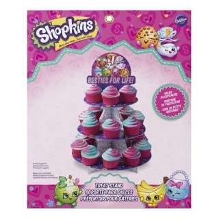 Présentoir à cupcakes Les Shopkins Présentoir à cupcakes Les Shopkins