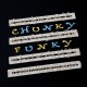 Découpoir Alphabet & Nombre Chunky Funky - Majuscule