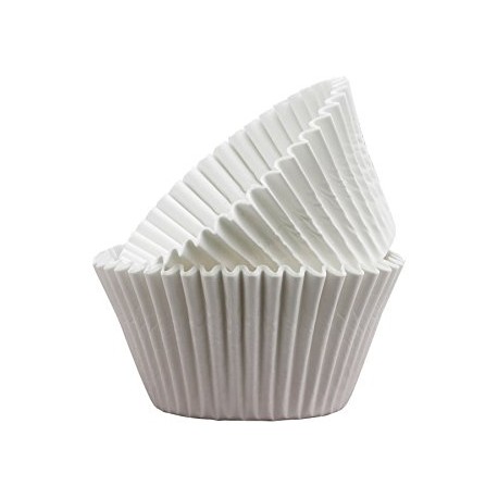Moule a muffin et cupcake blanc x45 - Chevalier - MaSpatule