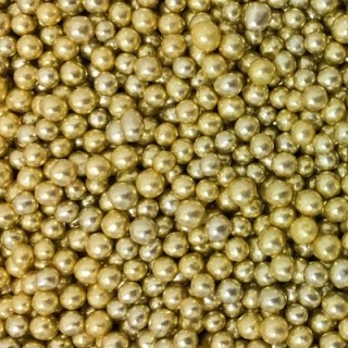 Perle or métallisé 2 mm Perle or métallisé 2 mm