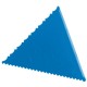 Peigne à décorer en plastique Triangle