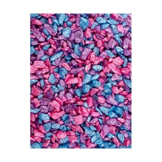Roche en sucre - Multicolore lustré Roche en sucre - Multicolore lustré