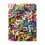 Décorette - Chiffre 1 multicolore lustré