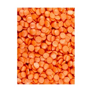 Mini confetti Orange lustré Mini confetti Orange lustré