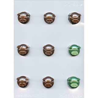 Moule à chocolat Emoji cochon Moule à chocolat Emoji cochon