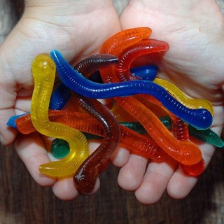 Moule à jujube Vers de terre / serpent Moule à jujube Vers de terre / serpent