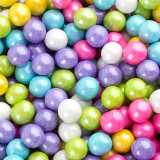 Perle chocolatée 10 mm Mélange printanier Perle chocolatée 10 mm Mélange printanier