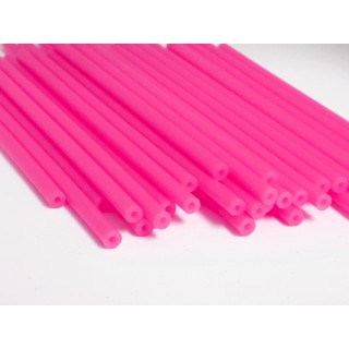 Baton en plastique rigide - Rose Baton en plastique rigide - Rose