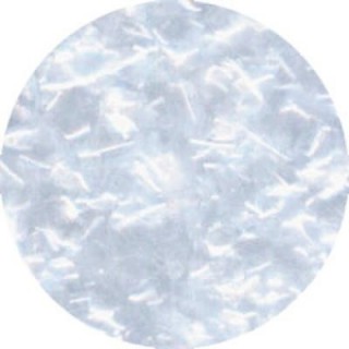 Paillette brillante blanche en flocon Paillette brillante blanche en flocon