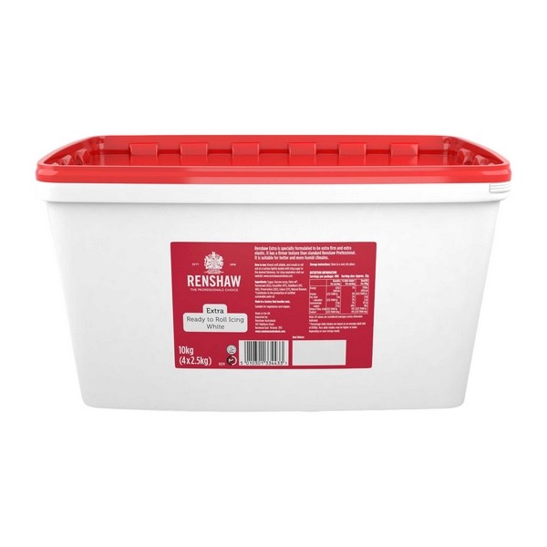 Fondant rouler blanc 5 kg - Glaçage et décoration