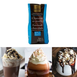 Chocolat en poudre pour chocolat chaud Barry 31.7% cacao Chocolat en poudre pour chocolat chaud Barry 31.7% cacao