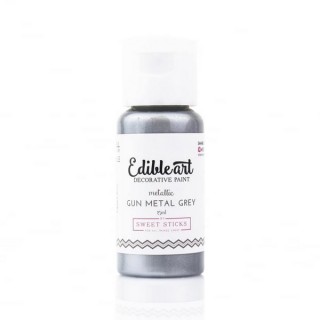 Peinture comestible Edible Art - Gris Gun Metal Métallique Peinture comestible Edible Art - Gris Gun Metal Métallique