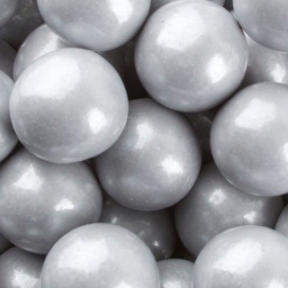 Perle Gumball 1" - Argent perlé Perle Gumball 1" - Argent perlé