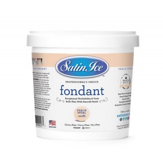 ***RED*** Fondant à rouler Satin Ice - Pêche 1 kg ***RED*** Fondant à rouler Satin Ice - Pêche 1 kg