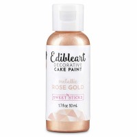 Peinture comestible Edible Art - Or rosé Métallique 50 ml