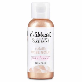 Peinture comestible Edible Art - Or rosé Métallique 50 ml Peinture comestible Edible Art - Or rosé Métallique 50 ml