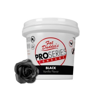 Fondant à rouler Pro Series - Noir 227g Fondant à rouler Pro Series - Noir 227g