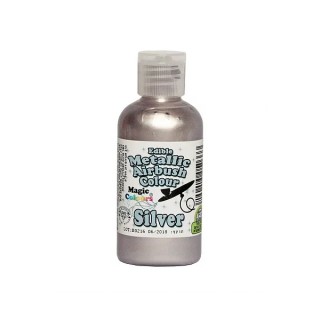 Colorant à airbrush - Argent métallique Colorant à airbrush - Argent métallique