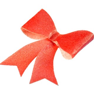 ***RED*** Boucle en papier de riz comestible - Rouge métallique ***RED*** Boucle en papier de riz comestible - Rouge métallique