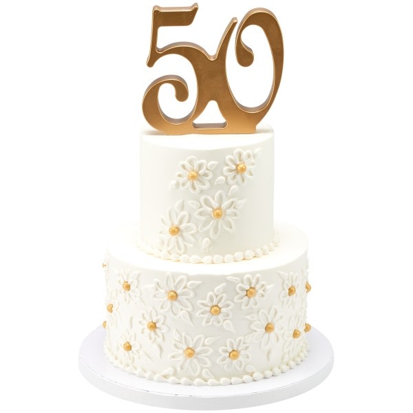 Ornement Or 50eme Anniversaire