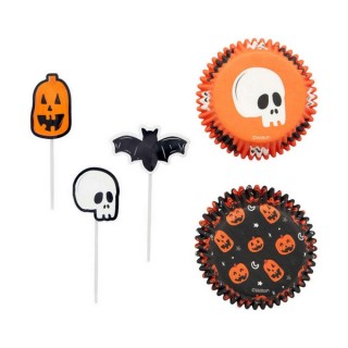 Moule en papier et pick Halloween Moule en papier et pick Halloween