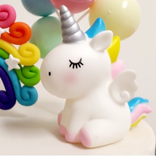 Figurine Licorne rose Figurine Licorne rose