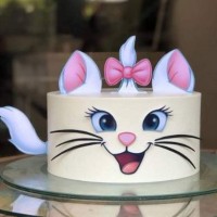 Ensemble à décoration de gâteau Chat