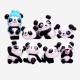 Figurines Petit panda