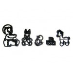 ***RED*** Découpoir Bébé et ses jouets