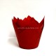 Moule en papier Petite Tulipe Rouge intense