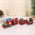 Petit train rouge de Noël