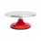 Table tournante en aluminium 12" - Base rouge