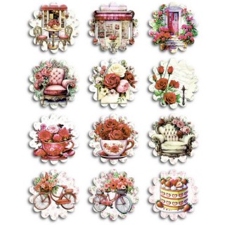 Images comestibles pour cupcake - Doux moments Images comestibles pour cupcake - Doux moments