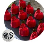 Très grande douille coeur 3D - NO86