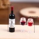 Mini Bouteille et verres de vin