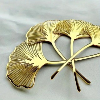 Feuille de ginkgo en acrylique Feuille de ginkgo en acrylique