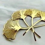 Feuille de ginkgo en acrylique