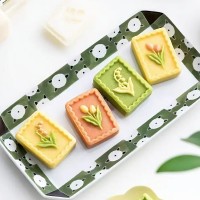 Ensemble Presse-moule à Gâteau de lune - Muguet