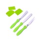 Ensemble Spatules et peignes à pâtisserie