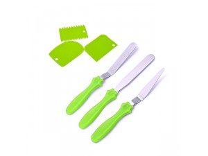CADEAU - Ensemble Spatules et peignes à pâtisserie