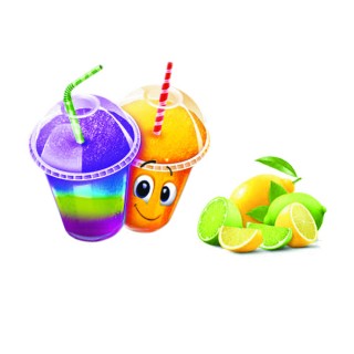 Sirop pour barbotine ( slush ) - Citron Lime Sirop pour barbotine ( slush ) - Citron Lime