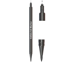Marqueur alimentaire Noir Double pointe
