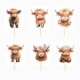 Pick Petite vache Highland